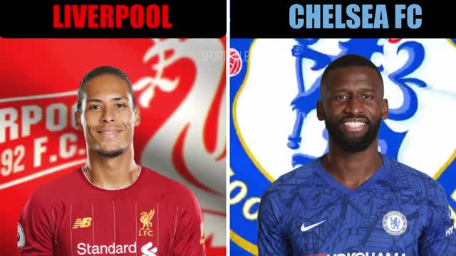 Antonio Rüdiger VS Virgil van Dijk