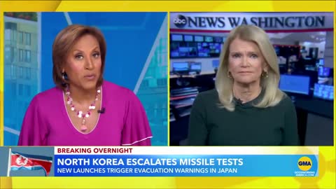 North Korean missile launches trigger evacuation warnings in Japan l GMA