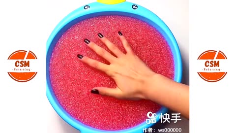 Satisfying slime ASMR|Relaxing slime video