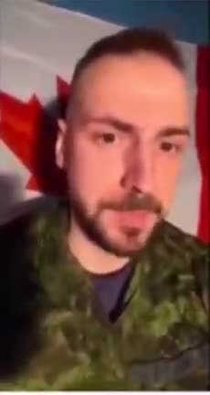 Show of support from military man for Truckers going to Ottawa Freedom Convoy 2022