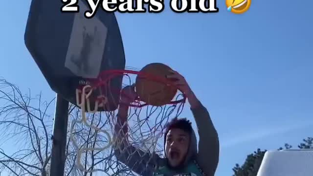 JA MORANT AT 2 YEARS OLD 🏀🤣