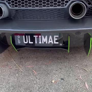 Lamborghini Aventadore Ultimae Engine