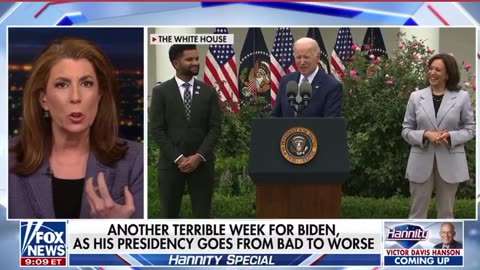 Biden struggling through the week.