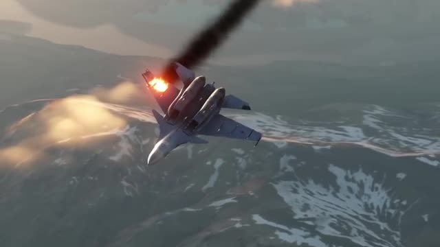 Guns only dogfight vs Su-33 | DCS