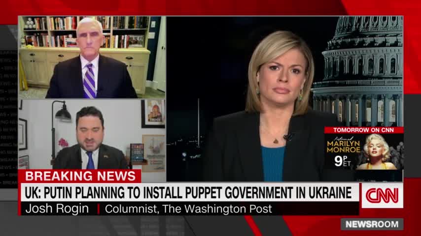 UK foreign office says Kremlin is planning to install a pro-Russian leader in Ukraine