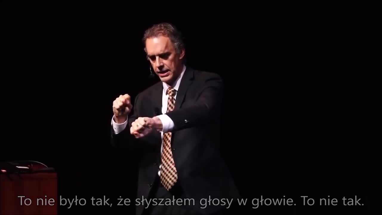 Jordan Peterson about his transformation [polskie napisy, polish subtitles]