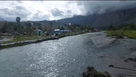 Awesome weather bike rider #bashu valley