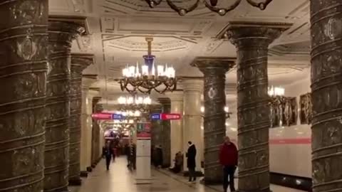 Work Of Art: Typical Russian Subway Station