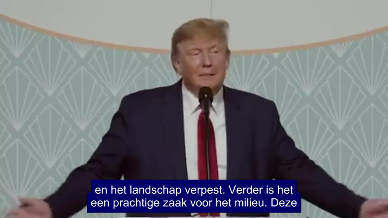 TRUMP; Een urgente taak is het definitief verslaan van de hoax over klimaathysterie! Eng,NL