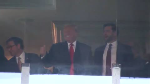 President Donald J. Trump and Vice President JD Vance at the Army Navy game!