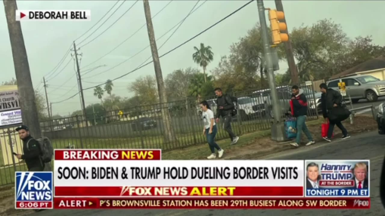 ILLEGALS wandering the streets, even outside the school line with nothing to do