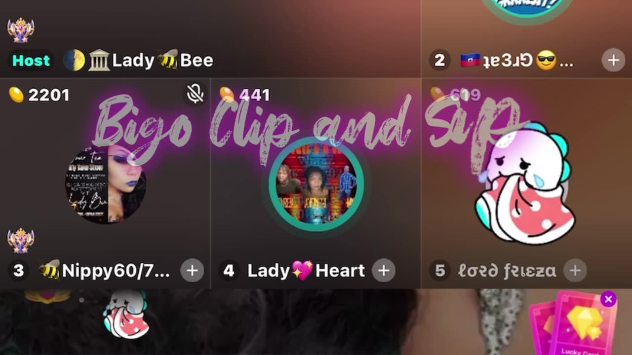 LadyBee/panel discuss TomiKay & the 40 shrimp-birthday attire 2/17/24 #bigoclipandsip