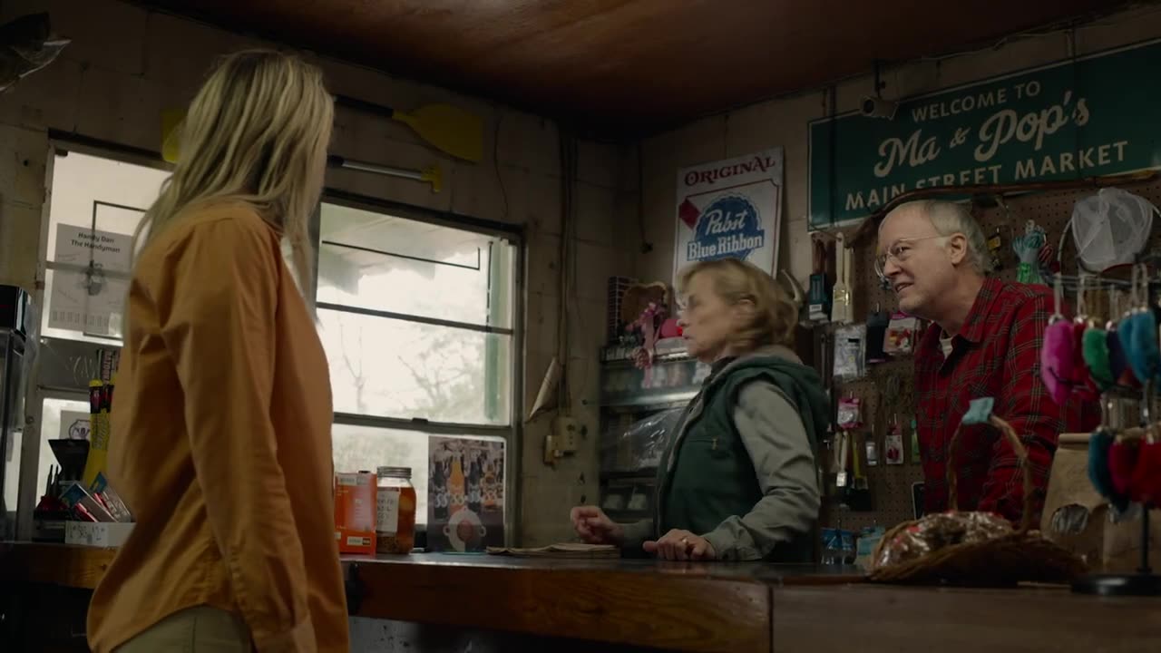 Crystal Kills The Crazy Gas Station Couple - The Hunt (2020) - All Action