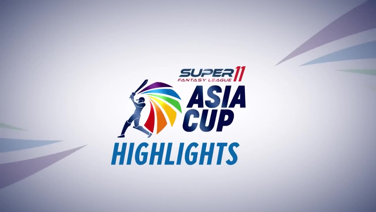 Asia Cup Highlights match