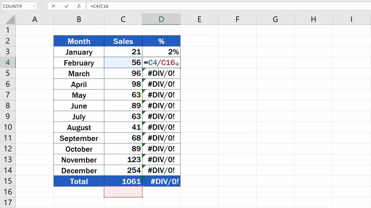 How to Use Absolute Cell Reference in Excel