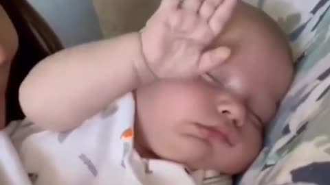 sleeping Cute baby