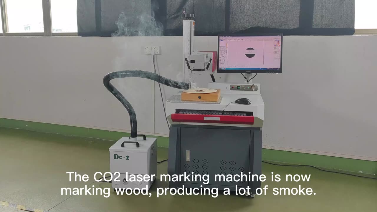 Dust Collector, Model Dc-2, a Good Partner for Laser Marking Machine