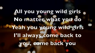 Young Girls - Bruno Mars (Lyrics)