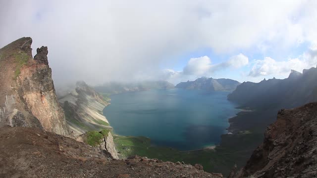 the Changbaishan Tianchi