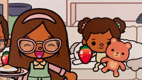 Family's School MORNING ROUTINE! *BUSY* 🌤 || WITH VOICE🔊 || Toca Boca RP #tocaboca