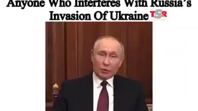 President Putin Gives Warning ⚠️ Putin delivers message..