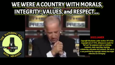ONCE UPON A TIME WE THE UNITED STATES of AMERICA WAS THE MOST POWERFUL COUNTRY WITH MORALS & VALUES