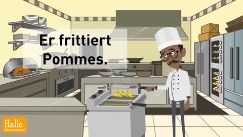 Online Deutsch lernen / #37 / Wortschatz kochen / in der Küche