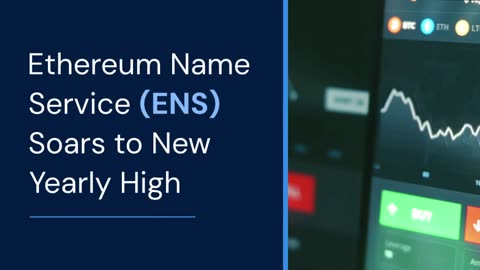 Ethereum Name Service (ENS) Soars to New Yearly High of $37.29, Leads Top 100 Gainers
