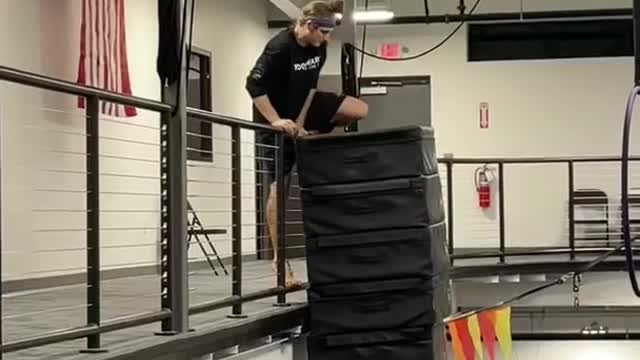 Crazy stunt challenge.