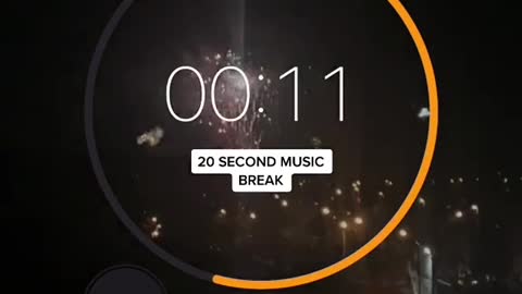 20 second music break