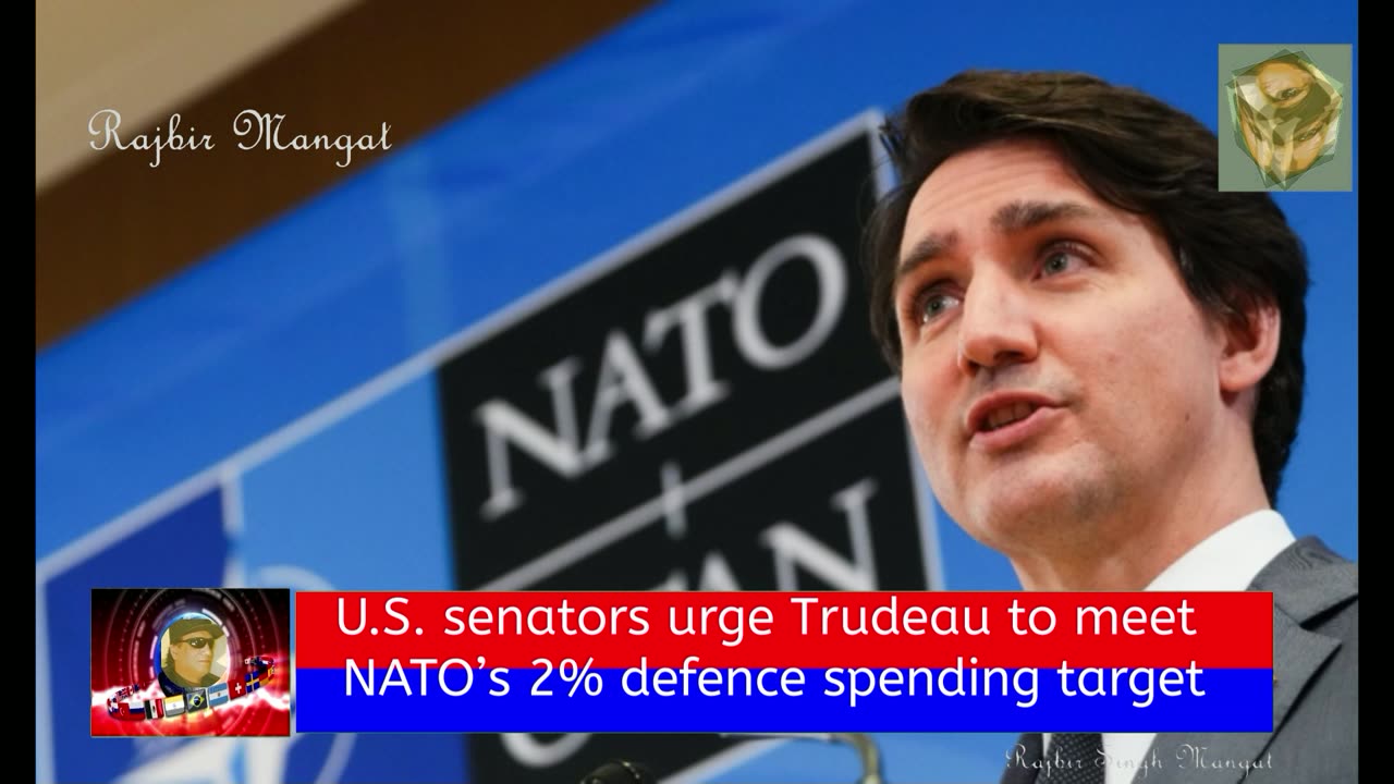 U.S. senators urge Trudeau to meet NATO’s 2% defence spending target