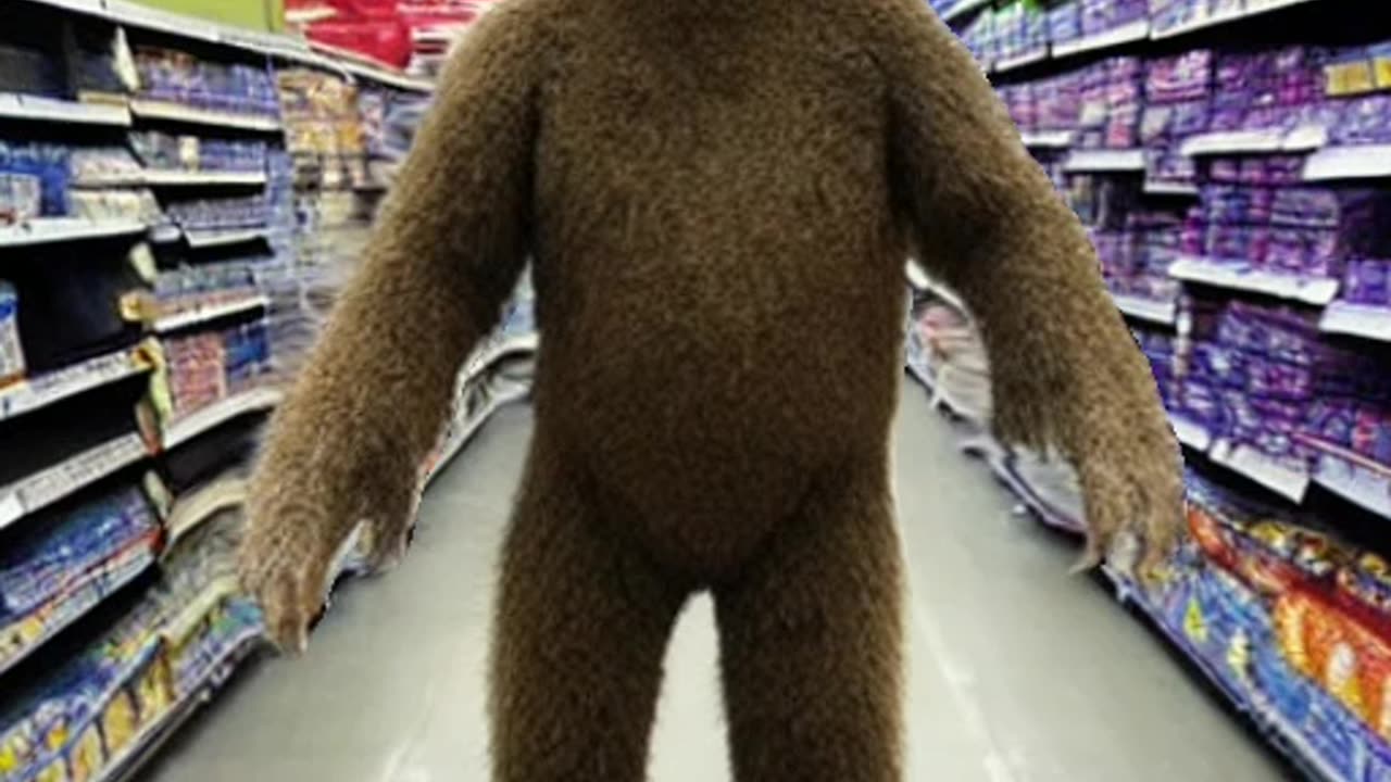 AUTHENTIC BIGFOOT SIGHTING