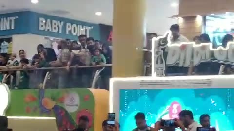 Celebration at biggest mall