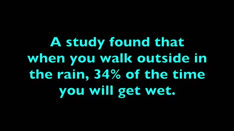 A studie found that.....