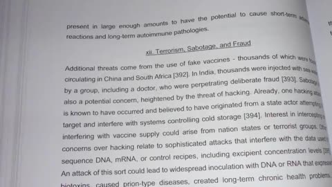 20 of 22 Unveiling COVID-19 Leviathan, Audiobook - 5 e xii, vaccine dangers, terrorism, sabotage and fraud