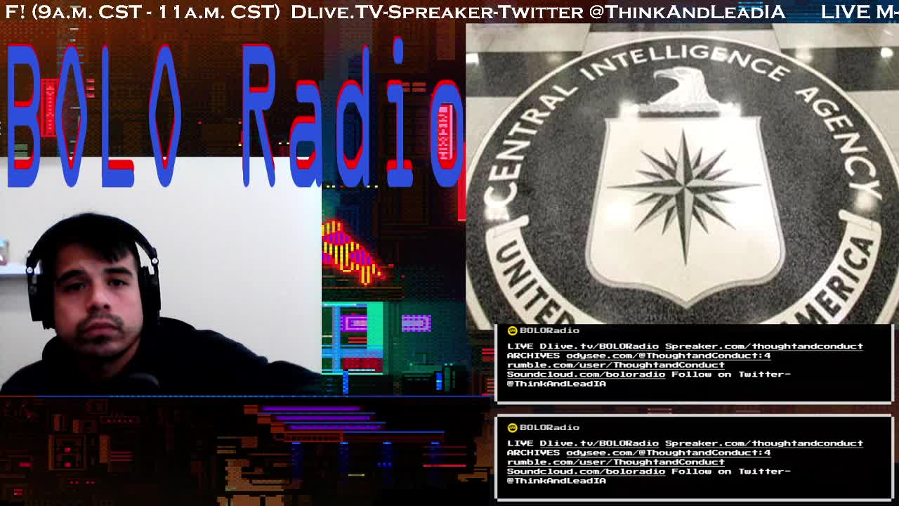 BOLO Radio: 2025. 2032. Inflation.CIA. Free Speech And The Freedom Convoy.