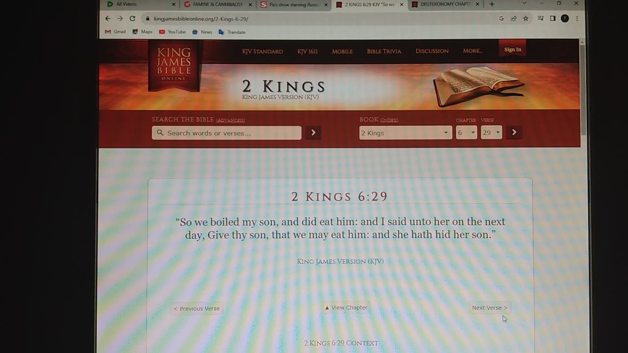 WITNESS THE "TRUE HORRORS," OF FAMINE,PT.1