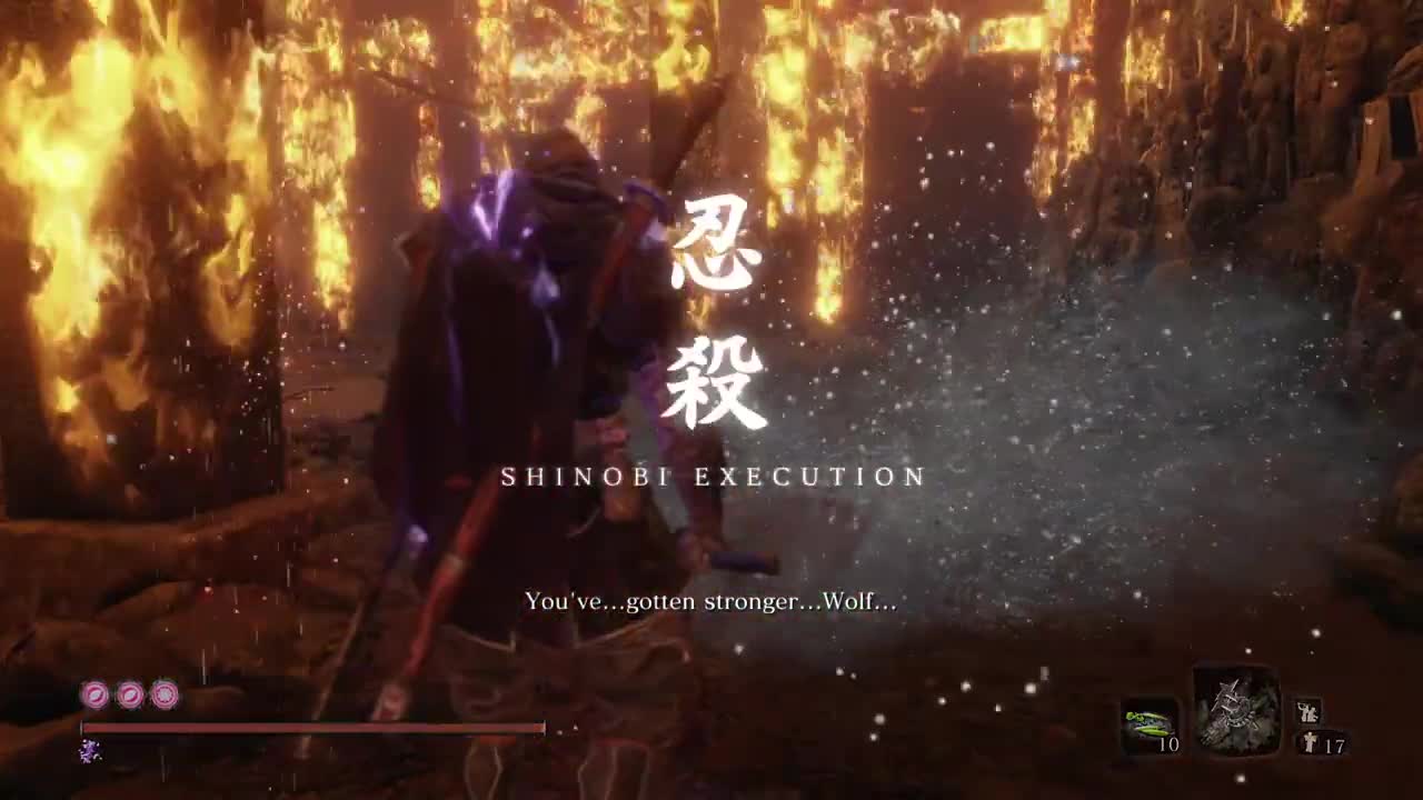 Sekiro Shadows Die Twice - Lady Butterfly Boss Fight (no damage)