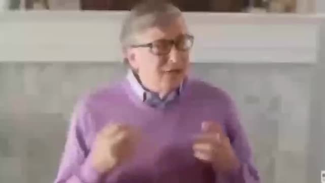 Bill Gates shows how we are targeted for death. ALL OF US.