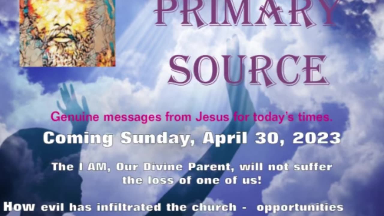I AM PRIMARY SOURCE 4-25-23