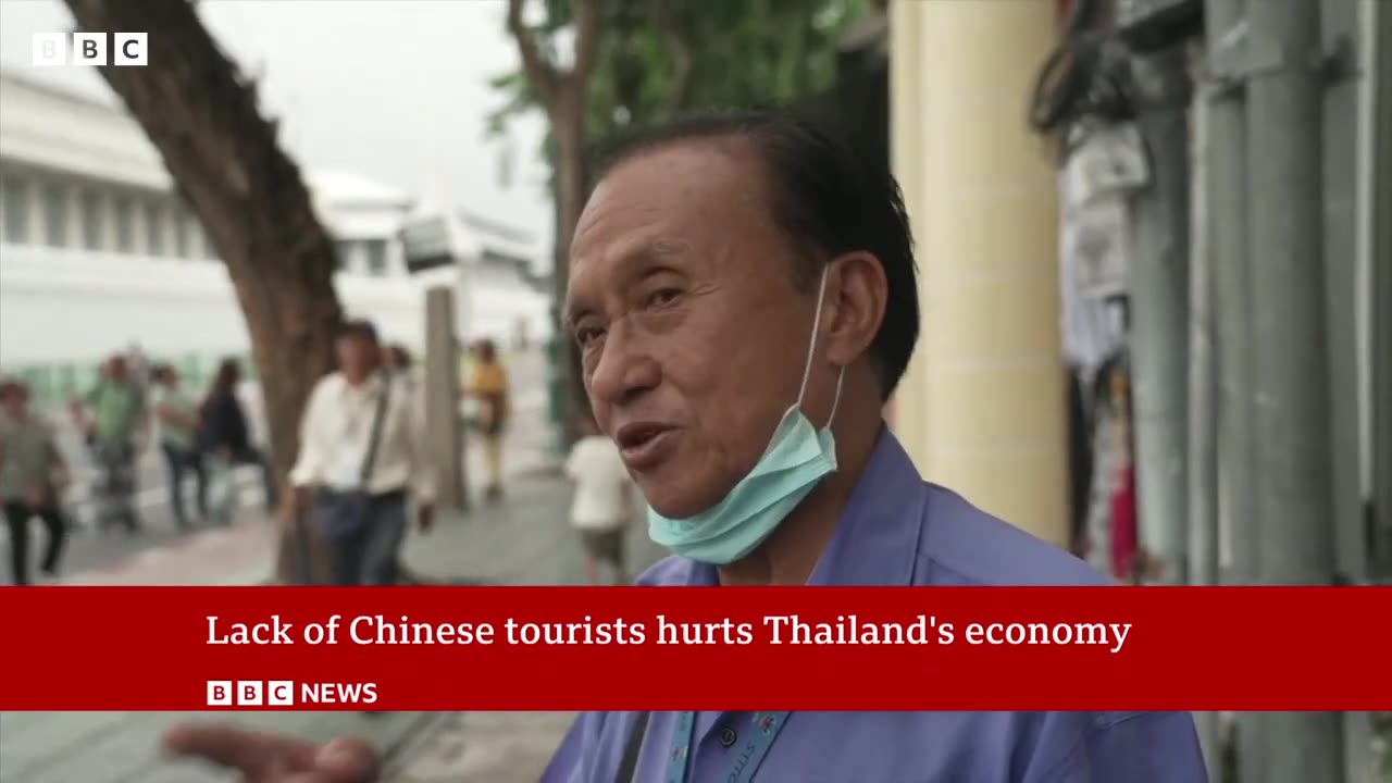 Drop in Chinese tourists hurts Thailand’s economy - BBC News