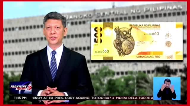 Fact CheckED:Bagong design ngP500 bill?