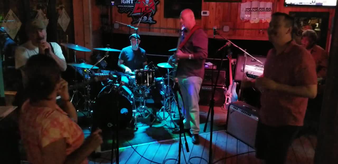 One of the last Open Blues Jams at the Green Iguana