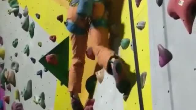 Failed Rock Climbing Challenge