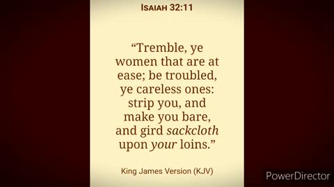 Isaiah 32:9
