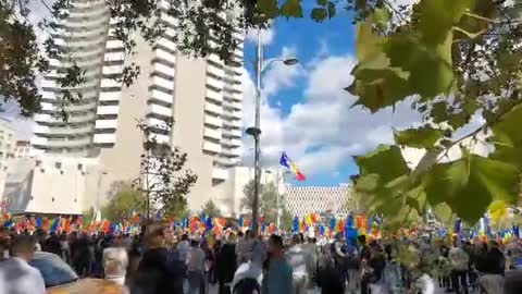 Protest 2nd of October 2022 Bucharest Romania