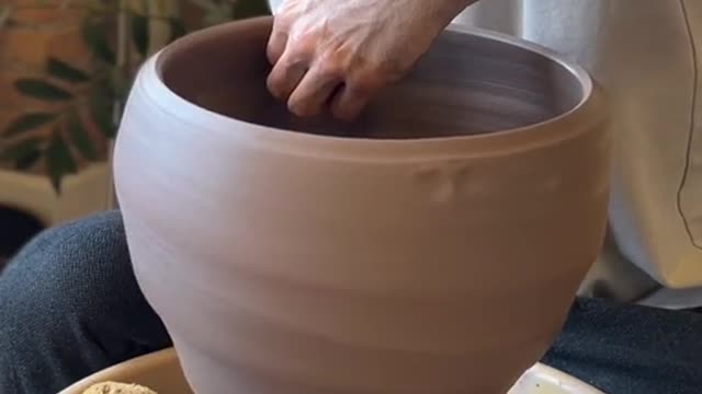 Decided to keep this one #pottery ##satisfying##asmr