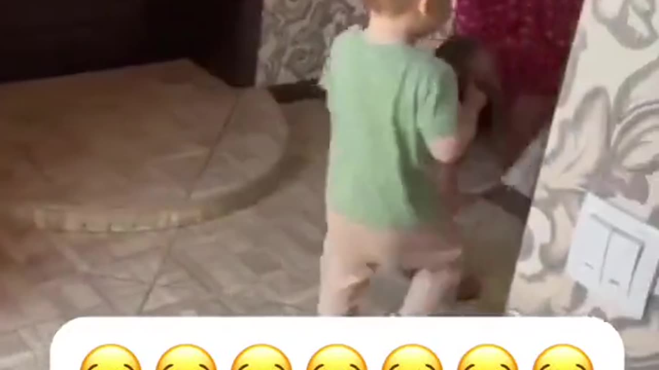 How Kids Follow Their Parents' Fun Moments: Heartwarming and Hilarious!"