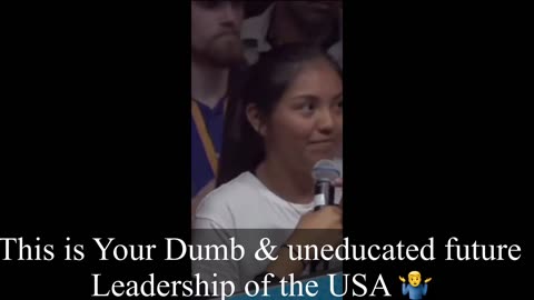 This is Your Dumb Brainwashed American Youth !