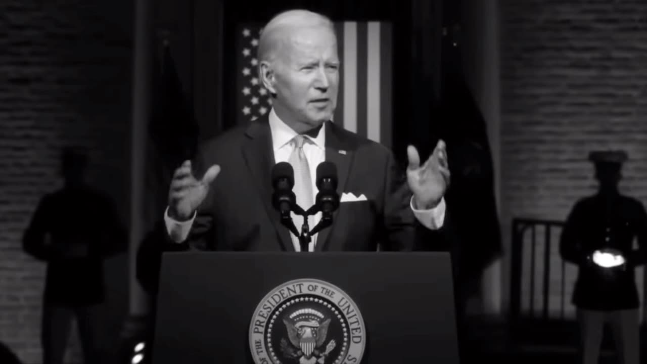 Another Bidens 1939 Dark Speech Parody edits